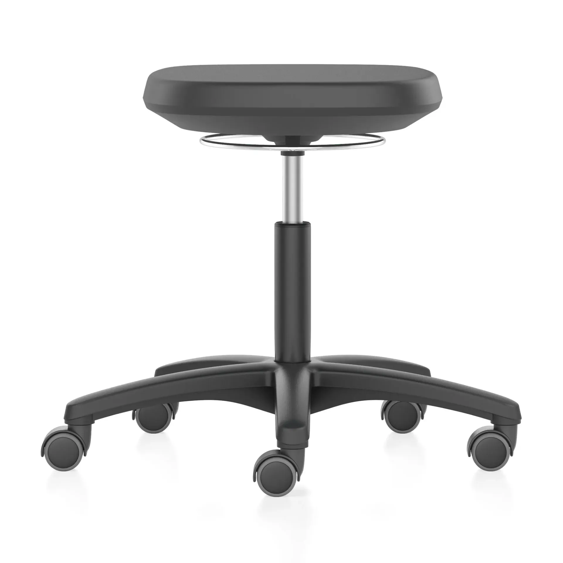 [6287747] Laboratory stool Labsit, Integral foam 9588, black