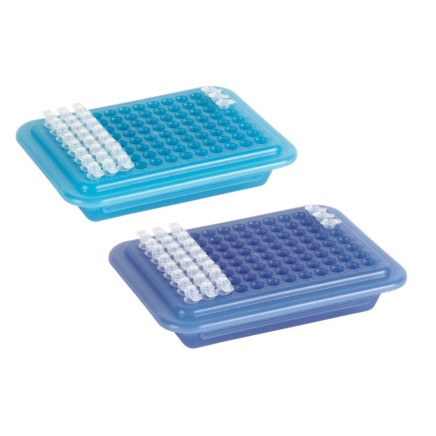 [6292158] PCR® Cooler, lt.blue/ dk.blue, 96 well
