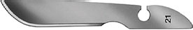 Scalpel blades unsterile No. 21