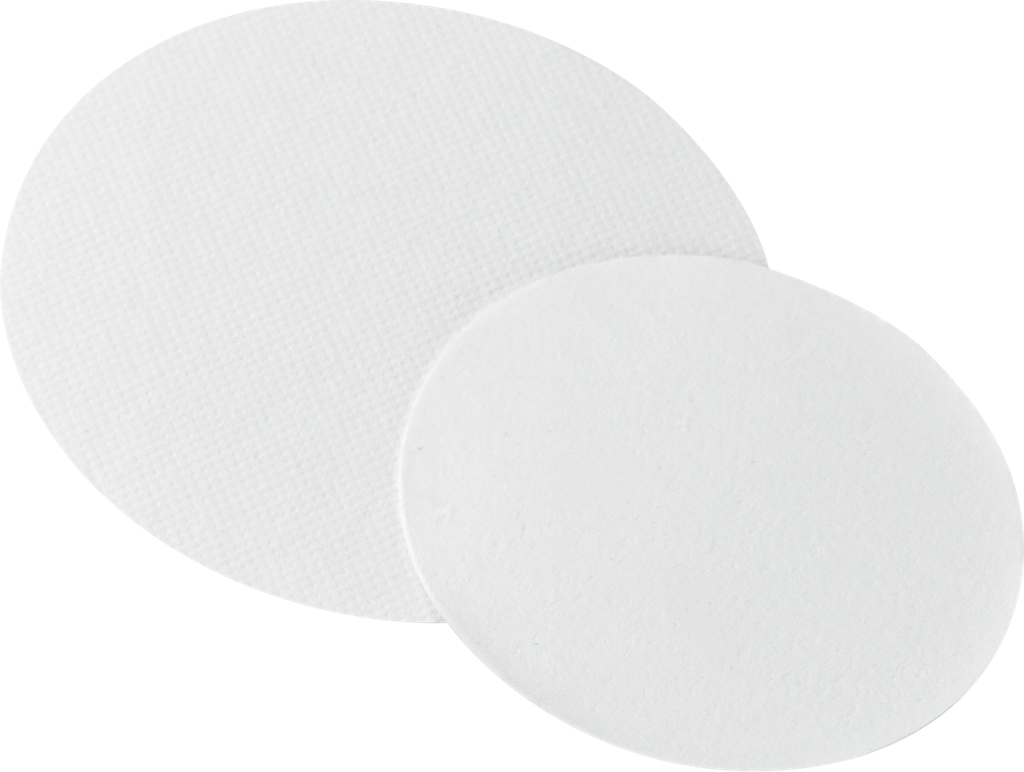 Filter circles, glass microfiber, Macherey-Nagel MN GF-3, Ø70 mm, 0,6 µm, 100 pcs
