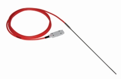 Temperature sensor Pt1000, Ludwig Schneider 70969, Ø3x250 mm, SS, -50-250 °C, 2 m cable