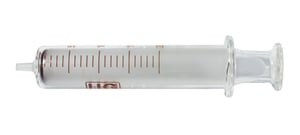 [6314010] Glass-Syringe, LLG, with metal LUERLOCK, 10 ml, 5 pcs