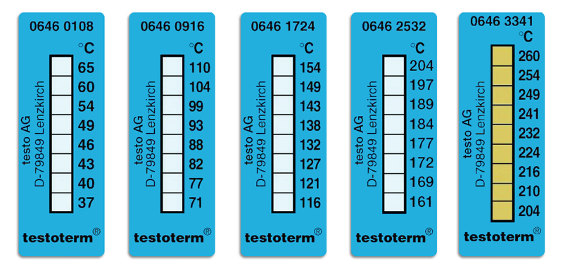 [1572002] Temp.strip 8 point +116-154C