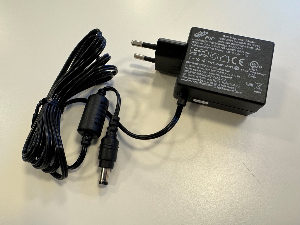 Power supply for Sartorius Entris II, Advanced