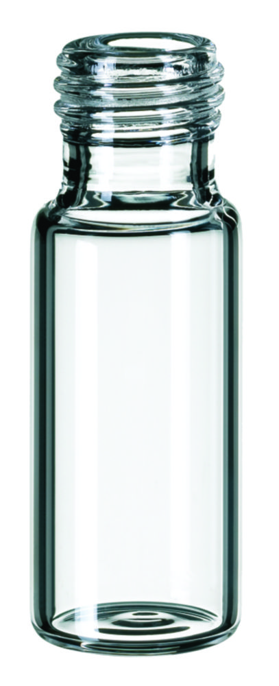 [1760060] Vials w. screw neck, LLG, N 9 short thread, wide opening, 1,5 mL, clear