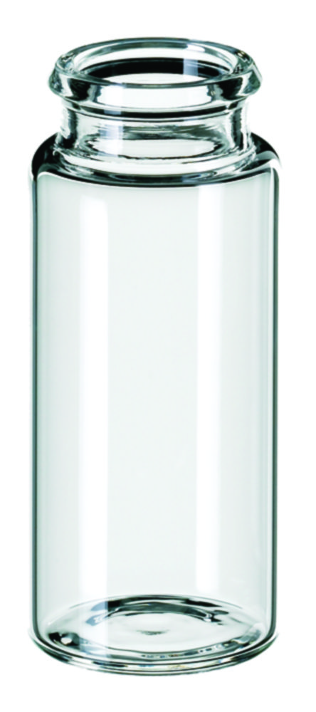 [6803717] Vials w. snap neck, LLG, N 18 snap cap, flat bottom, 10 mL, clear
