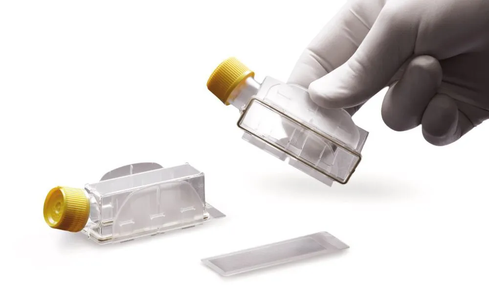 [70010] Cell culture microscope slide, TPP Clipmax, 10 cm²