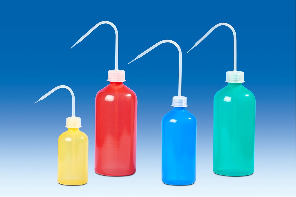 [7009298] Wash bottles 500 ml, LDPE, yellow