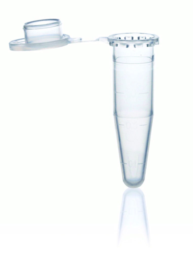 [7020324] Microcentrifuge tube, BRAND, clear, 0,5 ml, conical