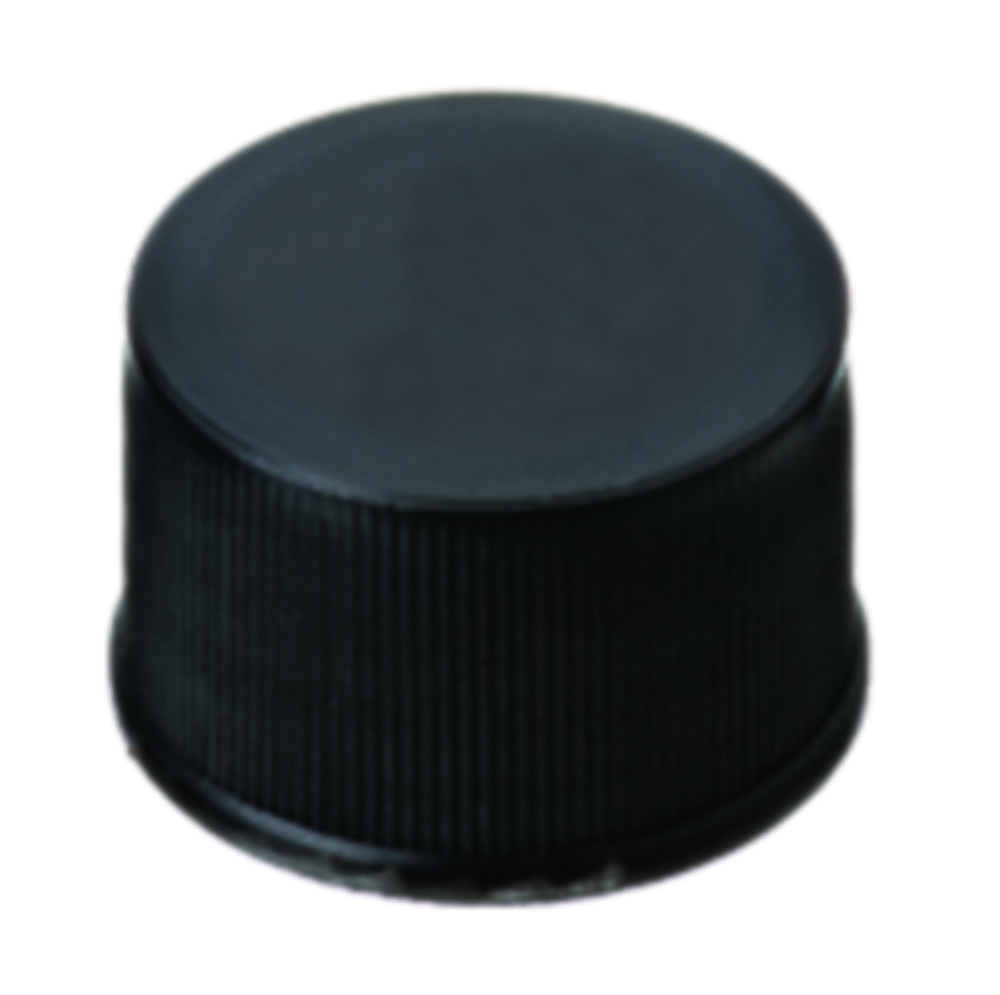 [7060437] Screw cap, LLG, N 13, black PP
