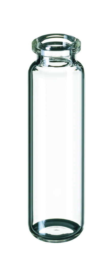 [7060463] Headspace vials w. crimp neck, LLG, N 20 HS crimp, rounded bottom, 20 mL, clear