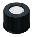 [7510053] Screw cap, LLG, N 13, black PP w. hole, silicone/PTFE 55 A