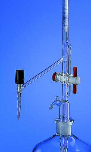 Burettes, Pellet 25:0,05ml PTFE stopcock w/o btl