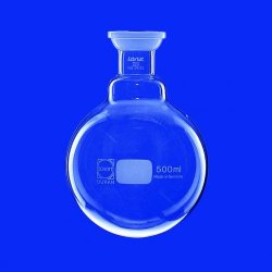 Catching flask 500ml, with KS-bowl, coated