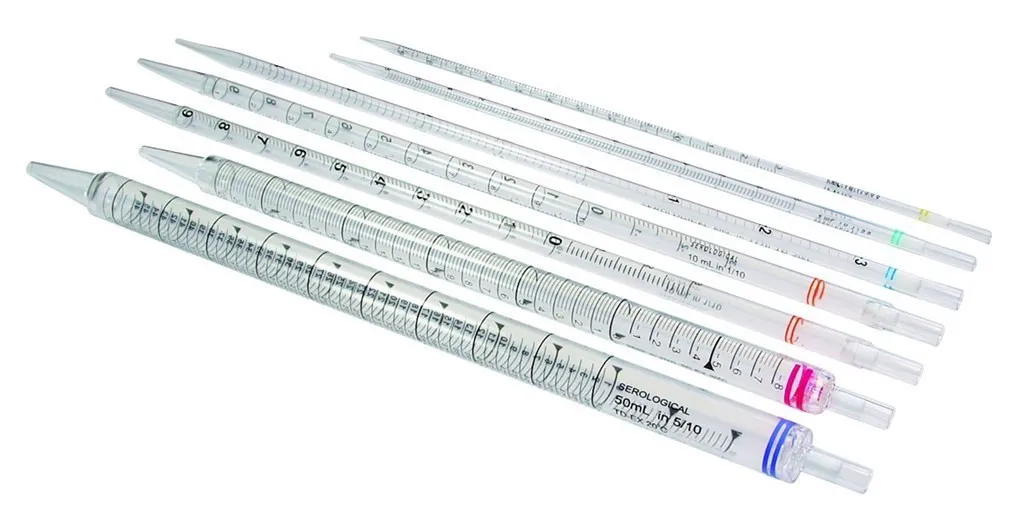 [7930401] Serological pipette, LLG, PS, 5 mL : 0,1 mL, sterile, blue, filtered