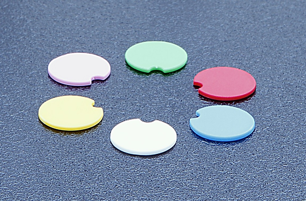 Cap insert for cryotube, TPP, Green, 100 pcs.