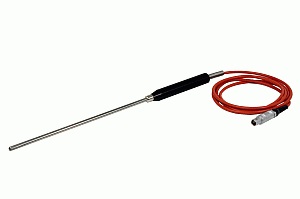 External pt 100 sensor, 300x 6 mm stainless steel