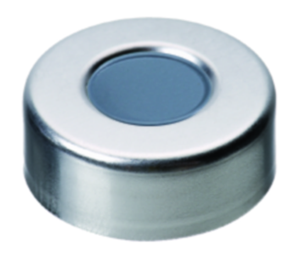 [9003454] Crimp seals, LLG, N 20, alu w. hole, silver, butyl/PTFE 50 A