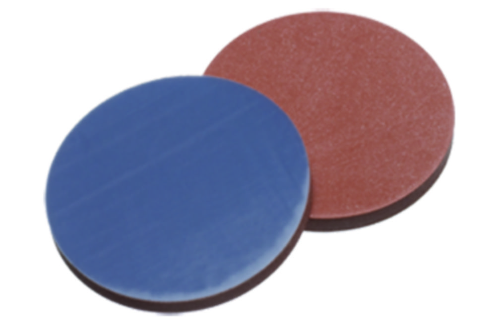 [9003542] Septa, LLG, for N 24 screw caps, butyl(red)/PTFE(grey) 55 A