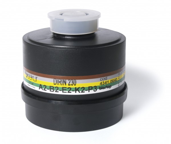 [9005690] Multi-type combination filter to Polimask 330, EKASTU Safety, DIRIN 230 A2B2E2K2-P3R D