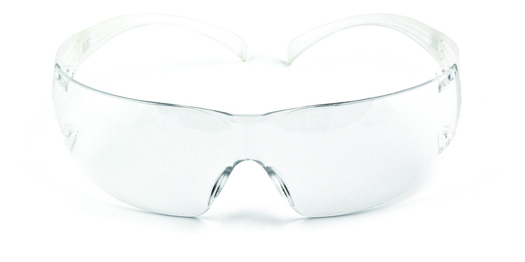 [9006128] Safety glasses, 3M SecureFit 200, clear lens, blue, anti-fog