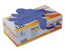 Nitrile gloves, LLG Ergo, size L, blue, 200 pcs.