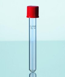 Culture tubes 13x100mm, with thread and cap, DURAN