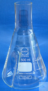 Cultureflask w/baffles, 500 ml straight neck