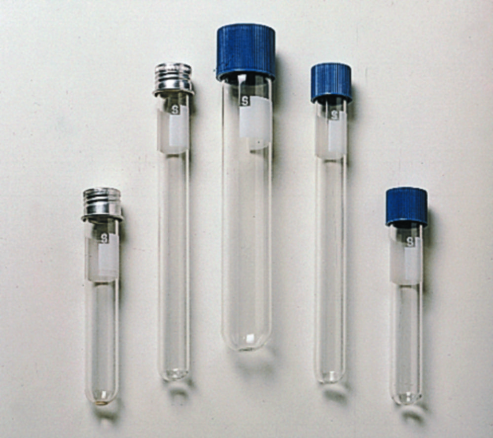 [9010613] Tubes, borosilscate glass, cul ture with screw cap
