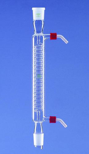 Spiral condensers, 500 mm with socket/cone NS 29/