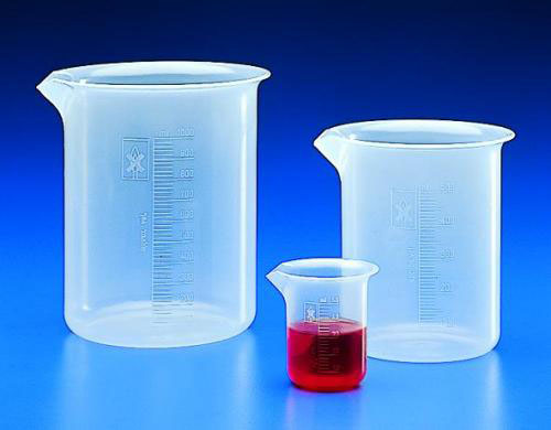 Beaker 5000ml, PP graduated, l ow form autoclavabl