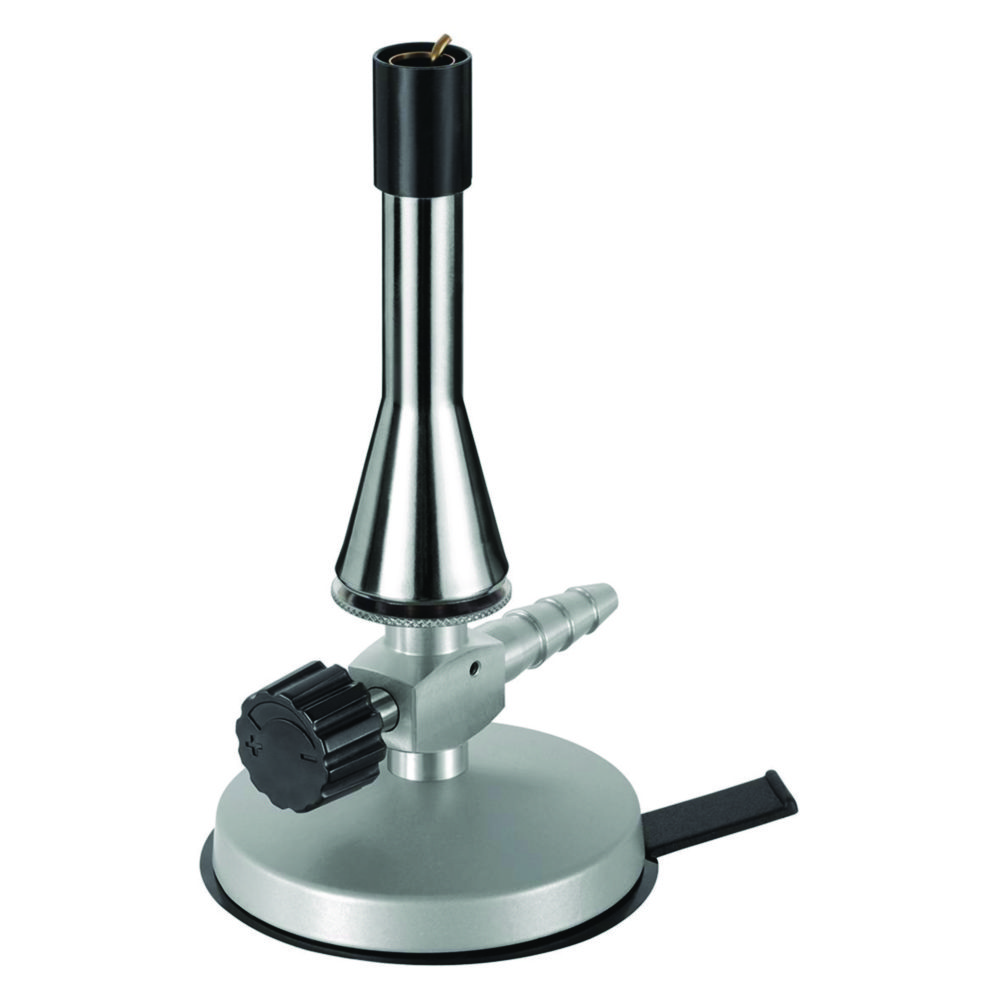 Teclu burners for natural gas with needle valve