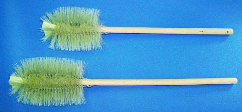 Beaker brush with wooden handle, Ø85x390 mm