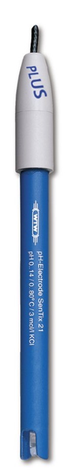 pH electrode, WTW SenTix 21-3, plastic, gel, DIN 3 m