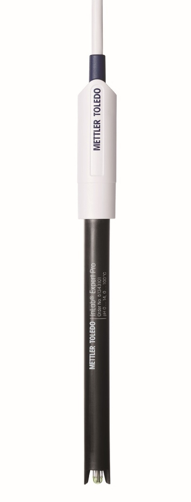 [9041506] pH electrode, Mettler-Toledo InLab Expert Pro, plastic, gel, NTC, BNC/RCA 1,2 m