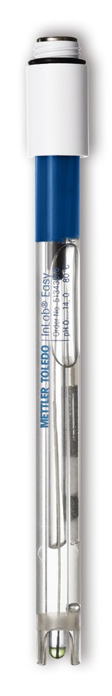 pH electrode, Mettler-Toledo InLab Easy, plastic, gel, S7 wo. cable