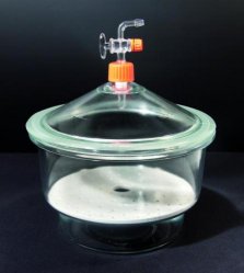[9042743] LLG-Desiccator w/stopcock + porcelain plate, 300mm