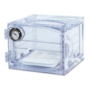 LLG-Vacuum desiccator, cubic PC, 420x392x281mm