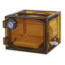 LLG-Vacuum desiccator VDC-21U, cubic PC, with UV b