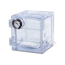 LLG-Vacuum desiccator, cubic PC, 322x285x271mm