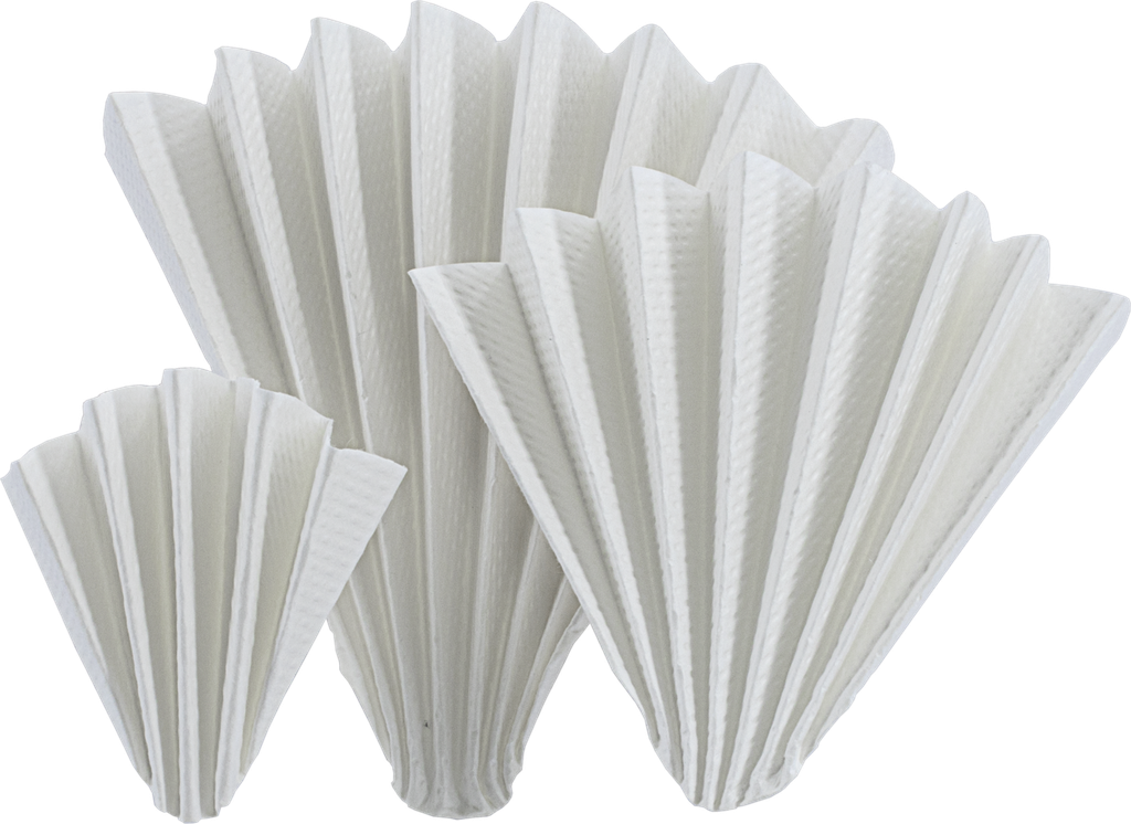 Folded filter, Macherey-Nagel MN 612, technical, fast, Ø270 mm, 100 pcs
