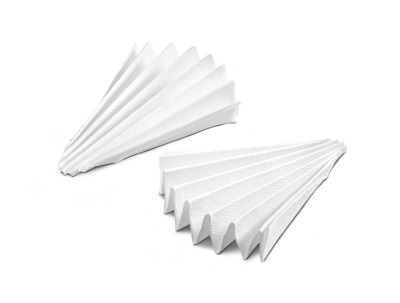 Folded filter, Sartorius, qualitative, fast, Grade 3 hw, Ø125 mm, 8-12 µm, 100 pcs