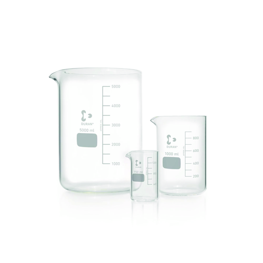 Filter beakers, Duran, heavy w all, Capacity 250 m