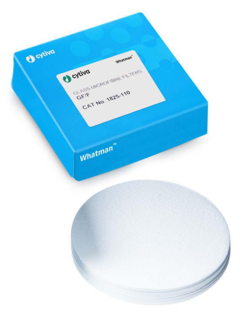 Filter circles, glass microfiber, Whatman, Grade GF/F, Ø47 mm, 0,7 µm, 100 pcs