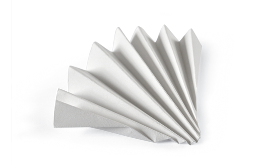 Folded filter, Whatman, qualitative, Grade 595 ½, Ø240 mm, 4-7 µm, 100 pcs