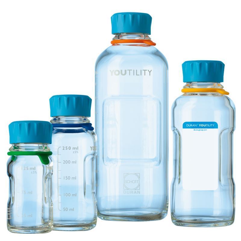 [9071679] Youtility bottle, Duran, transparent, GL45 cap, 125 ml