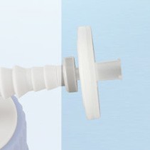Filter top part, for pressure equalization