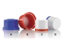 [9072863] Caps for wide neck reagent bo ttles, For bottles