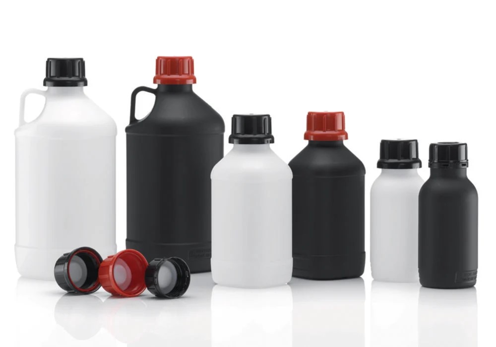 [9073378] Bottles, narrow mouth, HDPE, U N approved, Capacit