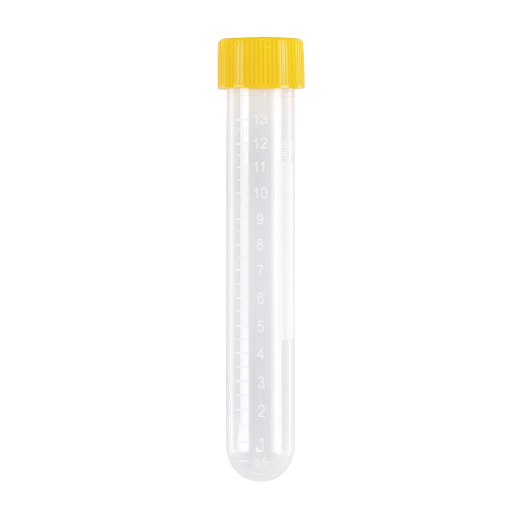 [91016] Centrifuge tubes, TPP, 13 ml, round, PP, 800 pcs